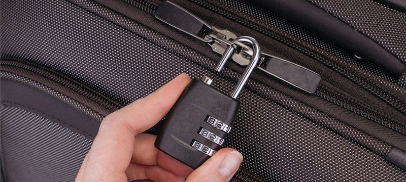 OW-Travel Candado maleta TSA Anti robo. Candado numerico 4 Digitos