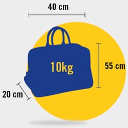 Normas de las medidas y el peso del equipaje mano [importante] |